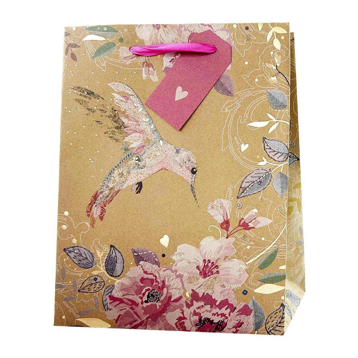 Paper T. DLX Gift Bag, Large, Hummingbird