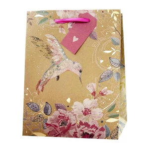Paper T. DLX Gift Bag, Large, Hummingbird