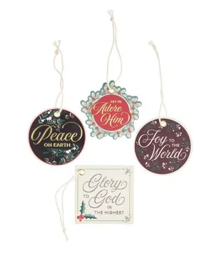 Gift Tags 16pc Christmas Glory to God