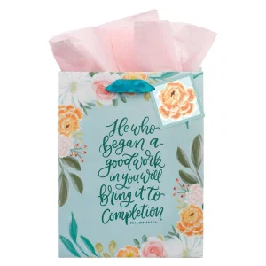 Gift Bag MD He Who Started A Good Work Phil 1:6
