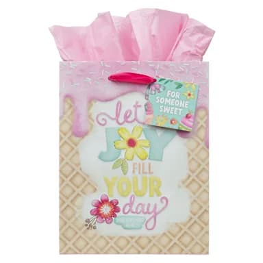 Image of Gift Bag MD Let Your Joy Fill Your Day Phil. 4:4