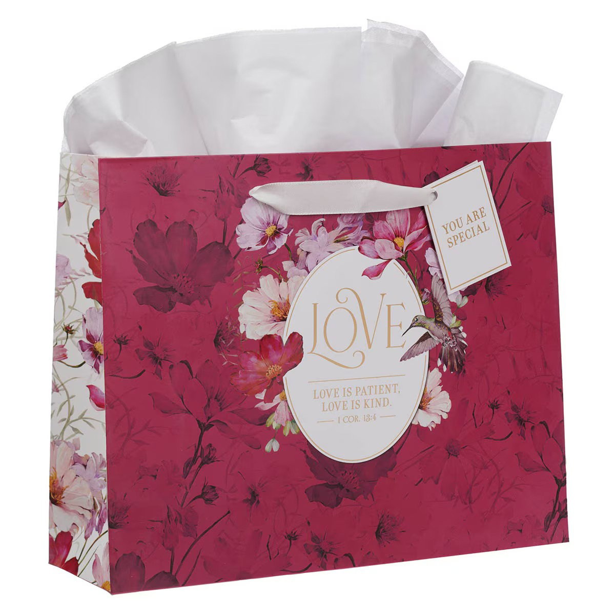Image of Gift Bag LG Landscape Love 1 Cor. 13:4