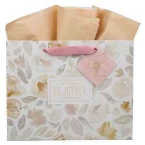 Gift Bag LG Landscape Be Joyful 1 Thess. 5:16