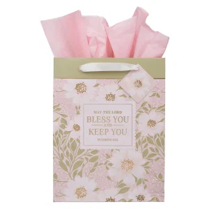 Gift Bag LG Portrait Bless You And Keep You Num. 6:24