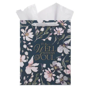 Gift Bag LG Portrait It Is Well With My Soul