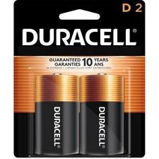 Duracell Batteries Alkaline D - 2 Pk