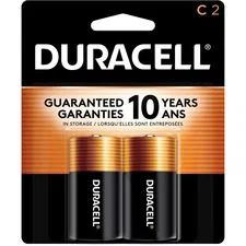 Duracell C Alkaline General Battery- 2 Pk
