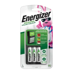 Energizer CHVCMWB-4 AC Charger w/ Batteries