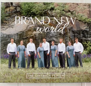 Brand New World CD - The Gingrich Family 2024