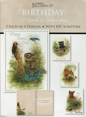 Wee Wildlife - Children's Birthday Cards