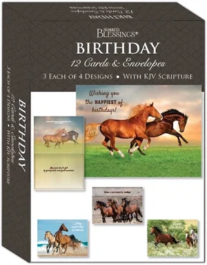 Wild Horses- Birthday Cards