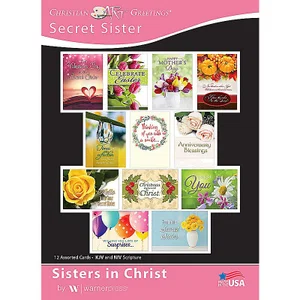 Sisters in Christ Box Card (Secret Sister)