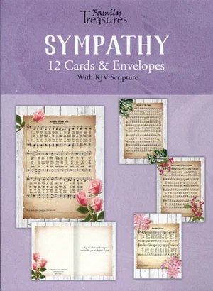 Boxed Sympathy Cards Hymns