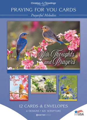 Prayerful Melodies Praying For You - Boxed Greeting Cards