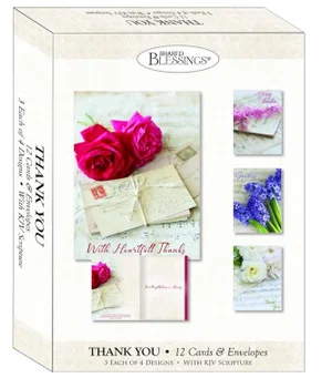 Boxed Thank You Cards - Heartfelt Thanks