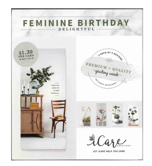 ICare- Delightful Birthday Card Package