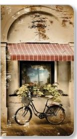 Retro Bike Premium Note Cards 3 pk.