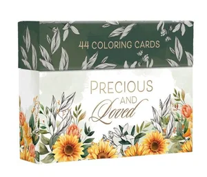 Colouring Cards Precious and Loved