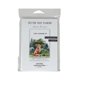 Keep Looking Up (Forest Friends) Seven Day Cards