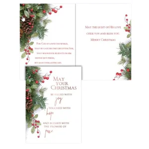 Boxed Christmas Cards - Christmas Berries