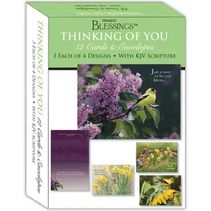 Thinking of You II - Assorted Thinking of You Cards, Box of 12