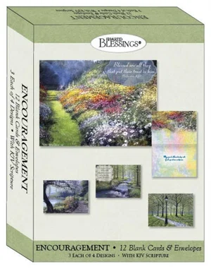 Boxed Cards: Encouragement Serene Settings