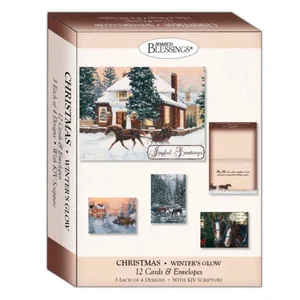 Boxed Christmas Cards - Winters Glow