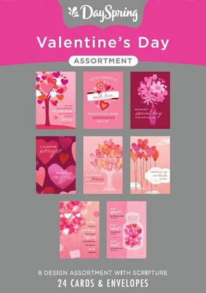 Boxed Cards Valentine's Day Assorted 24
