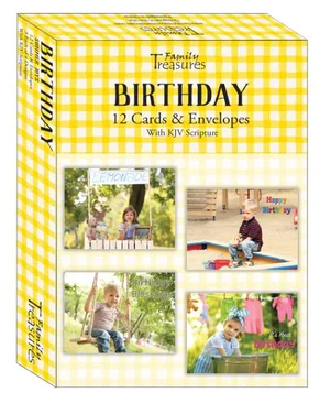 Boxed Children's Birthday Cards - Summer Joys
