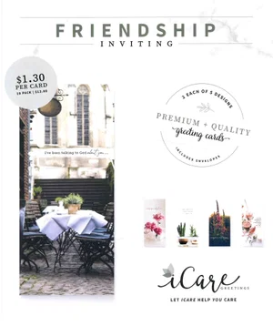 ICare- Inviting Friendship Card Package