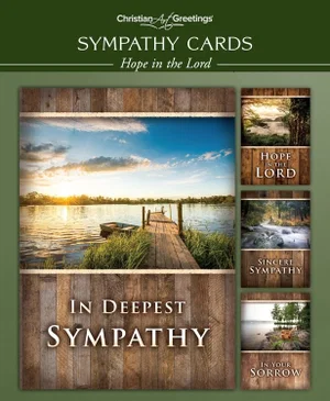 Boxed Sympathy Cards - Hope In the Lord
