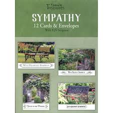 Garden Blooms Sympathy Boxed Greeting Cards