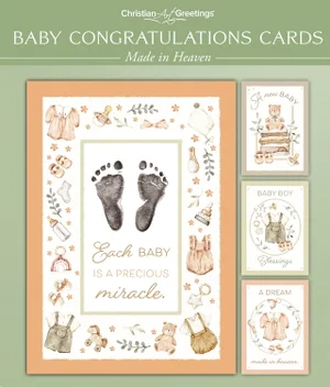 Boxed Baby Congratulations - Made in Heaven