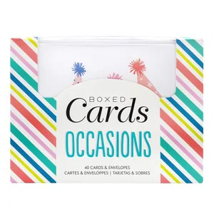 American Crafts A2 Cards W/Envelopes 4"X6" 40/Box
