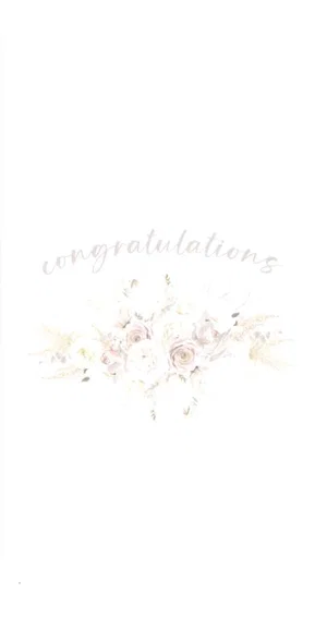 Congratulations Premium Note Cards 3pk.