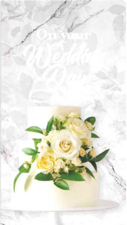 Wedding Day Premium Note Cards 3pk.