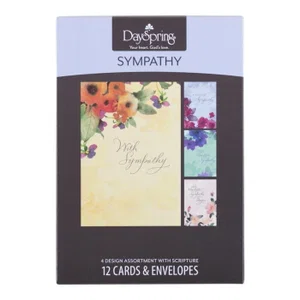 Boxed Sympathy Cards Watercolors