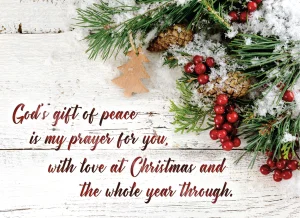 Winter Garland Boxed Christmas Cards 12 pk.