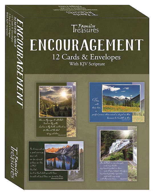 Encouragement Boxed Cards- Beautiful World KJV