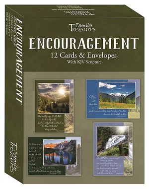 Encouragement Boxed Cards- Beautiful World KJV