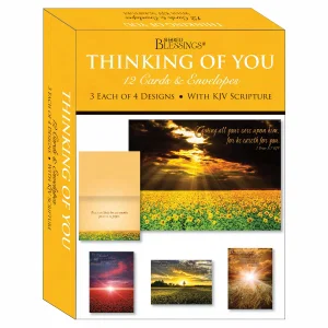 Sunsets - Thinking of You - Boxed Greeting Cards