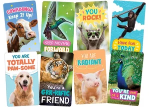 Go Wild Animals Encouragement Cards