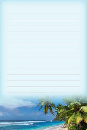 Notepad: Palm Trees 4x6" - 50 sheets - ETA Sept 2026