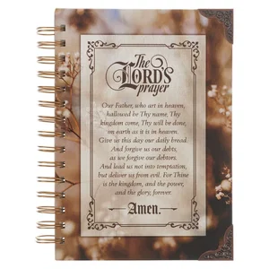 The LORD's Prayer Large Wirebound Journal