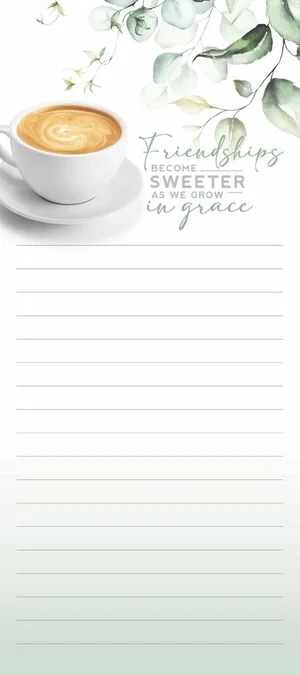 Magnetic Notepad Friendships in Grace