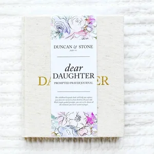 Dear Daughter: A Childhood Prayer Journal and Keepsake Book - Cream