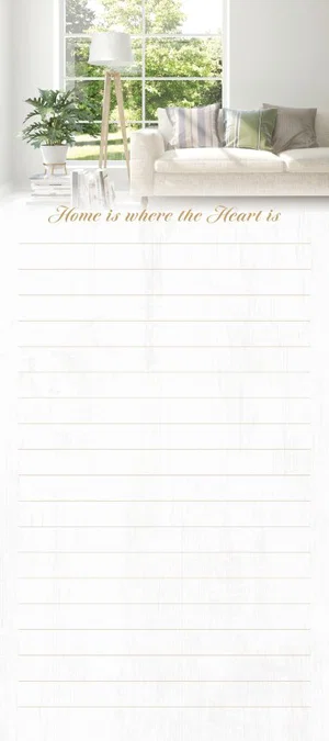 Home Magnetic Notepad