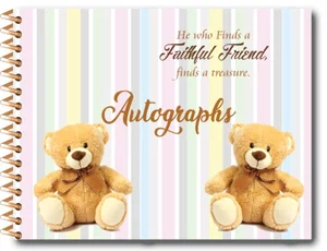 Faithful Friend Autograph Book