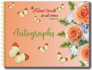 Friend Loveth Autograph Book (Orange)