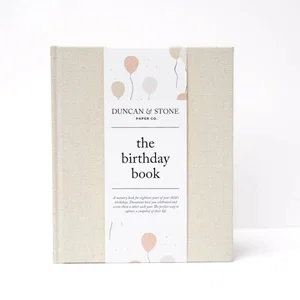 Birthday Memory Book